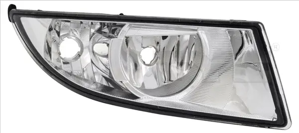 Proiector ceata Stanga (H8 P21W, cromat; DRL) potrivit SKODA FABIA II, ROOMSTER, ROOMSTER PRAKTIK 03.10-04.15