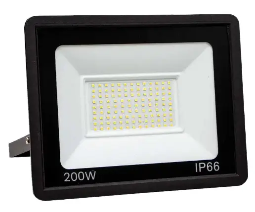 Proiector cu LED SMD 220V Putere 200W IP66 NEGRU JORTAN
