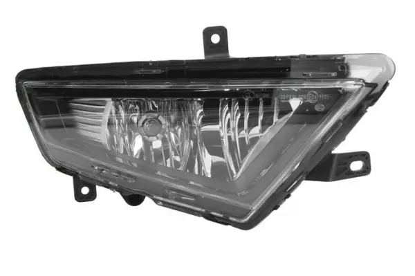 Proiector lampa ceata fata dreapta H8, versiunea Sport, cu lumini curbe SEAT IBIZA 4 IV 6P, LEON 5F intre 2012-2017