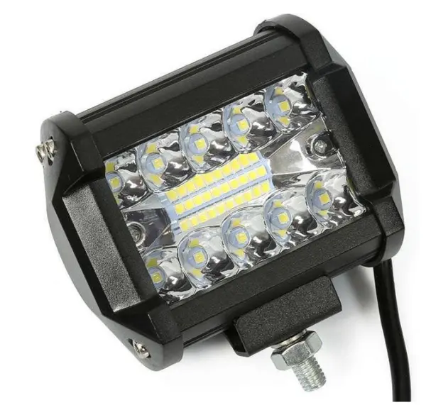 Proiector Led Auto Dreptunghiular putere 60W de 6000lm lumina rece 12V 24V
