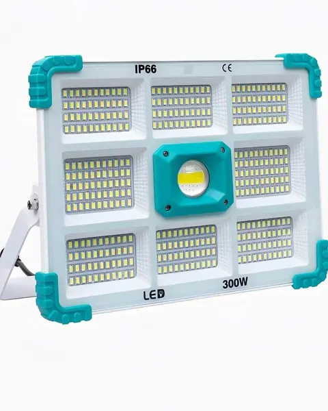 Proiector LED cu panou Solar 100W, 200W sau 300W