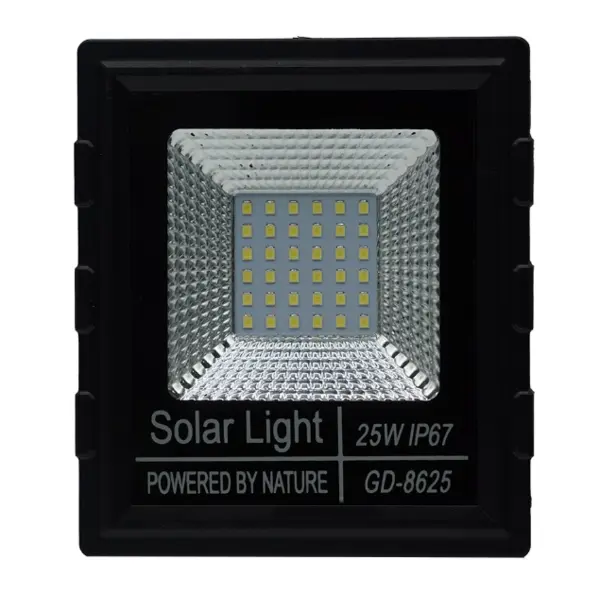 Proiector led cu panou solar putere 25w GD 8625