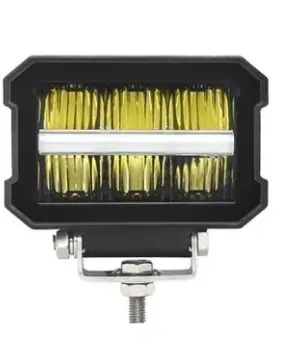 Proiector LED Off Road 4.5inch putere 120W Pozitie Alba si Galbena 12 24V cu 6 LED