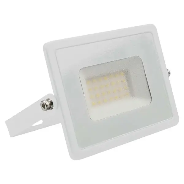 Proiector LED V-TAC 30W, lumina rece 6500K, 2550 lm, IP65, corp alb, VT-4031