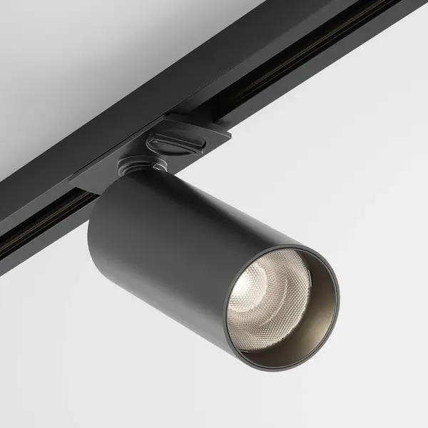 Proiector pe sina FOCUS LED 3000K 12W 50° Dimabil Triac BLACK - Negru