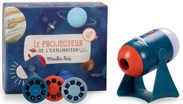 Proiector pentru copii Moulin Roty - Le Jardin, Spațiu cosmic