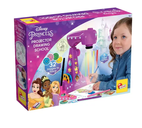 Proiector pentru desen, Lisciani, Disney Princess