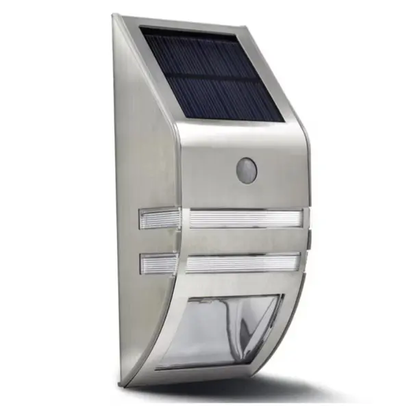 Proiector Solar de Perete cu Senzor de Miscare, 30 lm, Lumina Rece, Modee