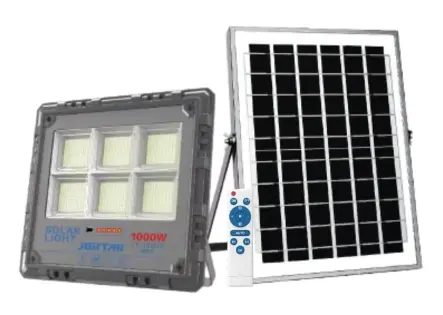 Proiector solar JORTAN putere 1000W de 30000MA cu telecomanda