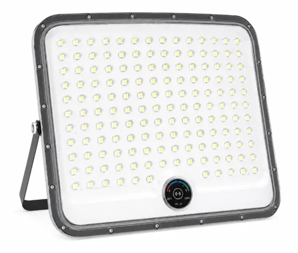 Proiector solar LED Exterior 400W IP65 cu panou separat cu senzor de miscare puternic
