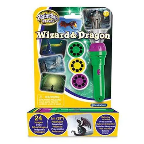 Proiector tip lanterna - dragon si vrajitor