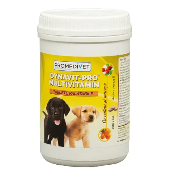 Promedivet Dynavit Pro Multivit Caini Talie Mare 150 TBL
