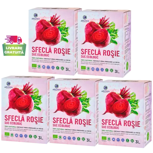 PROMO: 5x3L Suc de Sfeclă Roșie 3L ECO (RO-ECO-029)