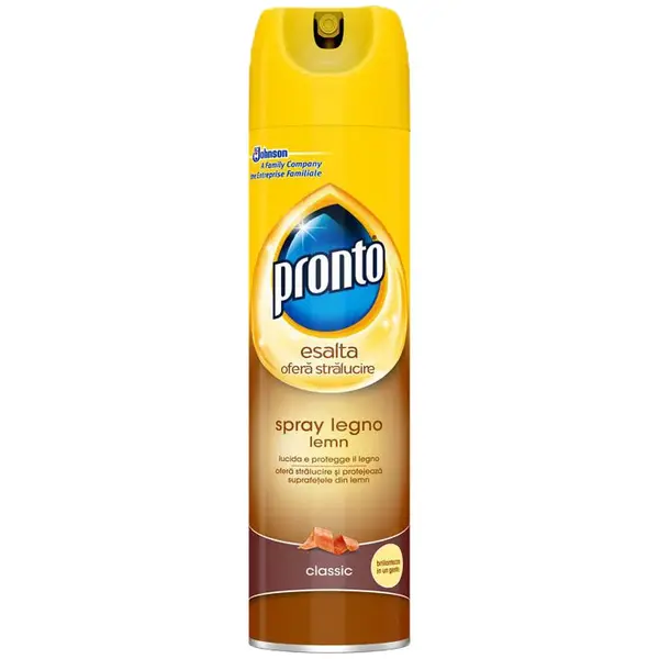 Pronto Spray pentru mobila, 300 ml, Lemn, Classic