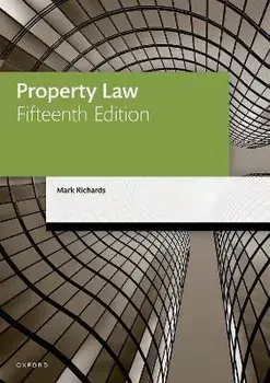 Property Law. 15 Revised edition, Paperback/***