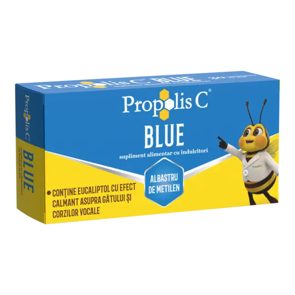 Propolis C Blue, 30 comprimate, Fiterman
