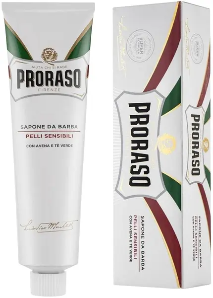 Proraso Cremă de ras cu ceai verde, 150 ml