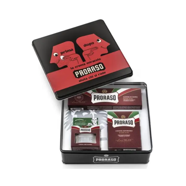 Proraso Vintage Selection Prima&Dopo - Nourish Set de 3 produse