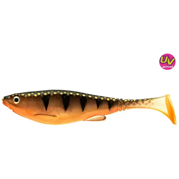Prorex Belly Shad 8.5cm Natural UV Perch 4buc