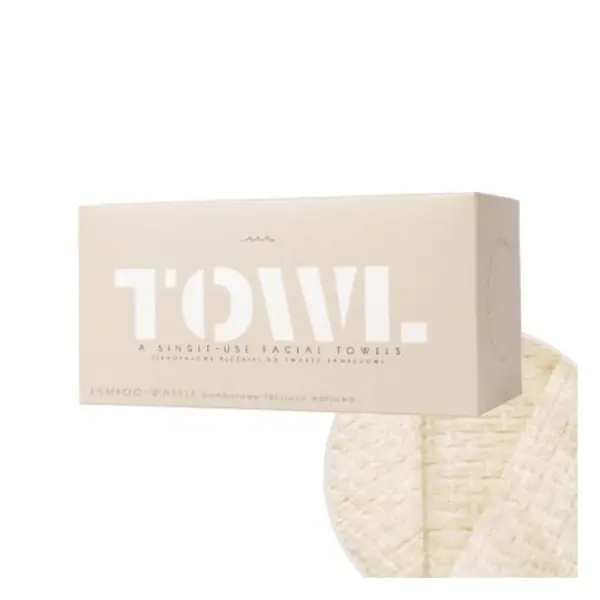 Prosoape faciale de unica folosinta Bamboo, 80 bucati, Towl