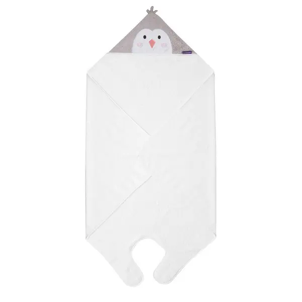 Prosop de baie Clevamama Bamboo Penguin white
