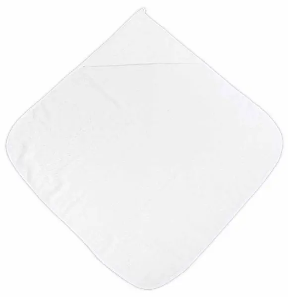 Prosop de baie pentru copii Lorelli - 80 x 80 cm, Alba