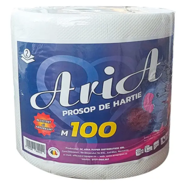 Prosop de Hartie Aria, 100 m