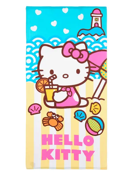 Prosop de plaja Hello Kitty