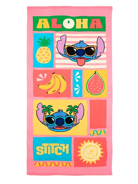 Prosop de plaja Lilo&stitch