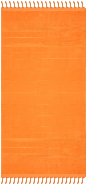 Prosop de plajă Rakla - Ines, 100% bumbac, muştar, 90 х 175 cm