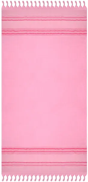 Prosop de plajă Rakla - Nicol, 100% bumbac, rose, 90 х 170 cm