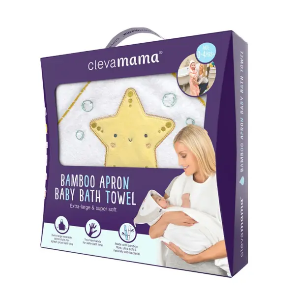 Prosop extra large din bambus Clevamama 3534