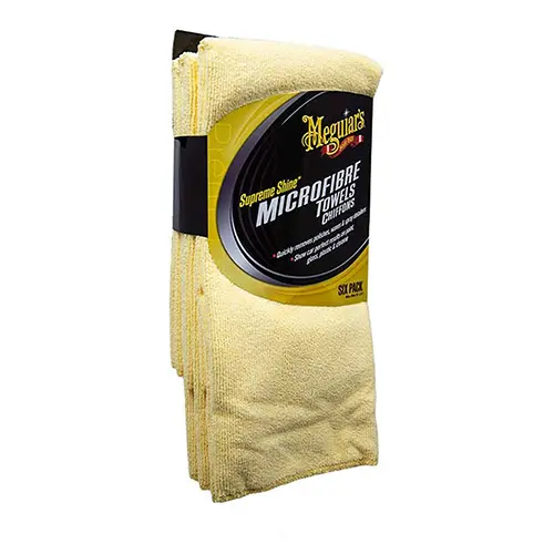 Prosop microfibra 6 buc - Meguiar s Supreme Shine Microfiber Towels 6 Pack