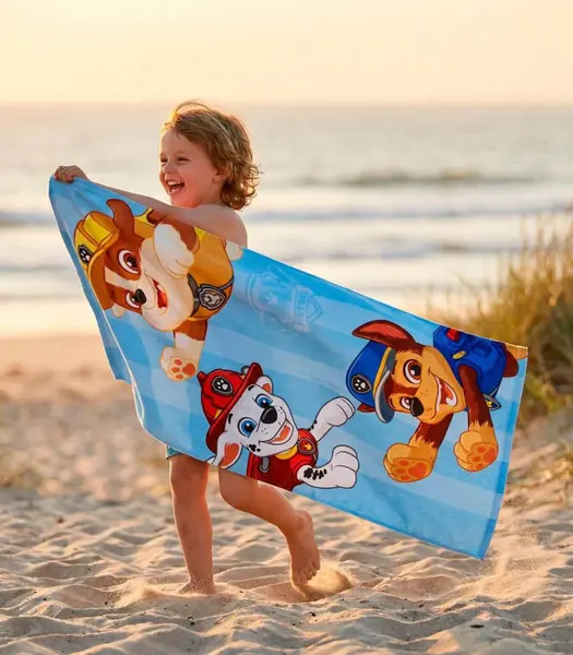 Prosop pentru plaja 140x70 cm Paw Patrol