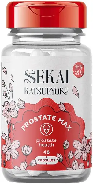 Prostate Max, 48 capsule, Sekai Katsuryoku