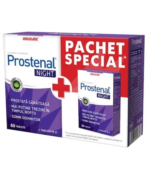 Prostenal night X 60 + Prostenal night X 30 pachet avantajos Stada