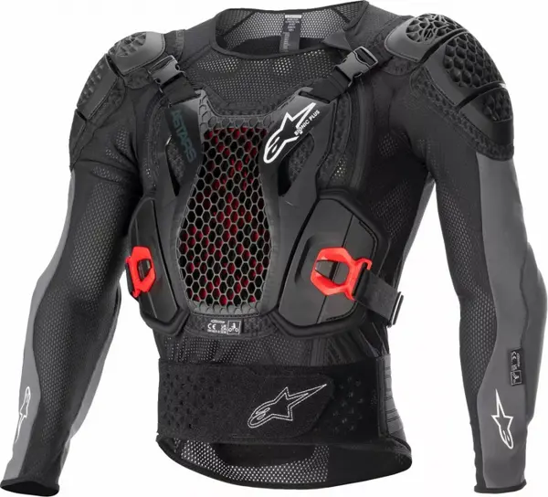 Protectie corp Bionic Plus v2, culoare negru rosu, marime XL