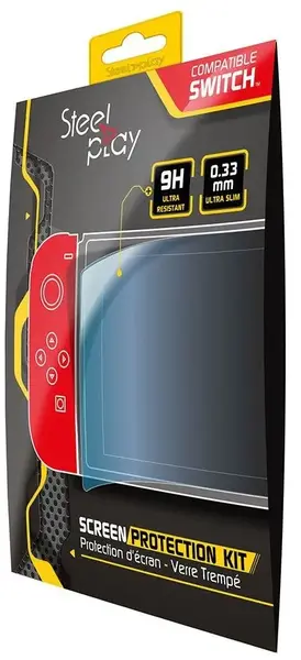 Protectie ecran Steel Play, 9H Glass, Pentru Nintendo Switch Lite
