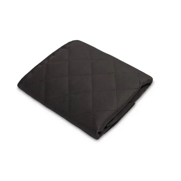 Protectie matlasata pentru bancheta si spatar auto Caretero Seat Mat Black 49x136 cm,cu decupaje pentru isofix, material impermeabil,margini cu tiv,protectie antimurdarire picioare