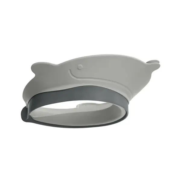 Protectie pentru ochi si urechi, Skip Hop, Impotriva apei si samponului, Cu sistem pentru agatare, Material flexibil, 6 luni+, Skip Hop, Marime universala, Gri