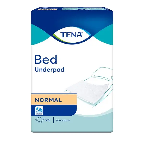 Protectie pentru pat Bed Normal, 60x90 cm, 5 bucati, Tena