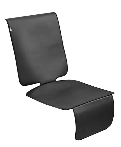 Protectie scaun auto din piele ecologica pentru scaune de copii neagra CARPASSION