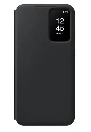 Protectie Smart View Wallet Samsung EF-ZS916CBEGWW pentru Samsung Galaxy S23+ (Negru)