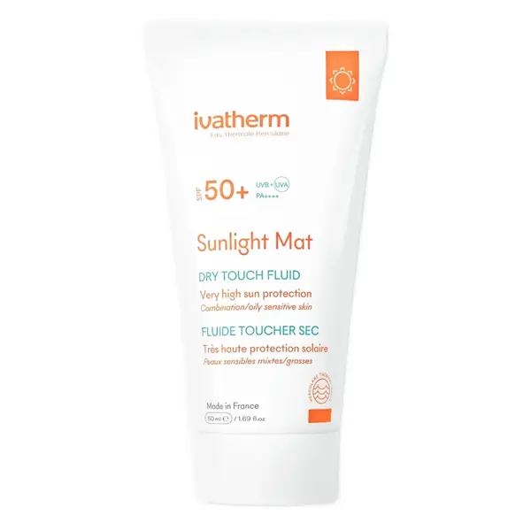 Protectie solara Sunlight dry touch SPF 50+, 50ml, Ivatherm