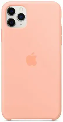 Protectie Spate Apple Silicone Case my1h2zm/a pentru iPhone 11 Pro Max (Roz)