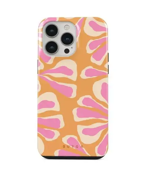 Protectie Spate Burga Dual Layer Aloha pentru Apple iPhone 14 Pro Max (Multicolor)