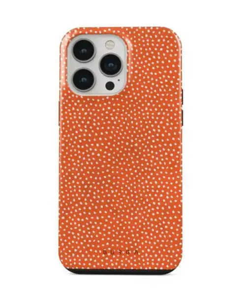 Protectie Spate Burga Dual Layer Vintage Edition pentru Apple iPhone 14 Pro (Multicolor)
