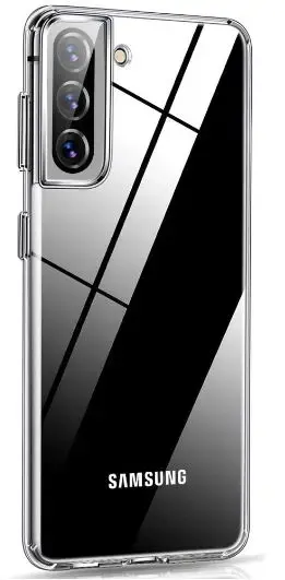 Protectie Spate Devia Crystal Clear DVHSNS21CC pentru Samsung Galaxy S21 (Transparent)