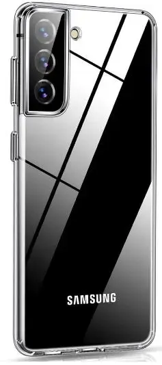 Protectie Spate Devia Crystal Clear DVHSNS21PCC pentru Samsung Galaxy S21 Plus (Transparent)