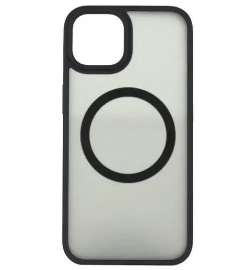 Protectie spate Devia Pino Series Magnetic pentru Apple iPhone 14 Plus (Negru)